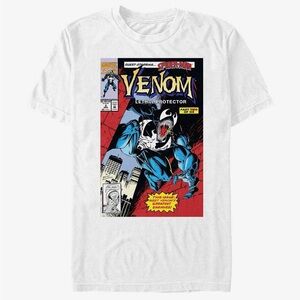 New Marvel Venom Lethal Protector Comic Garment Dye T-Shirt 2XL XXL